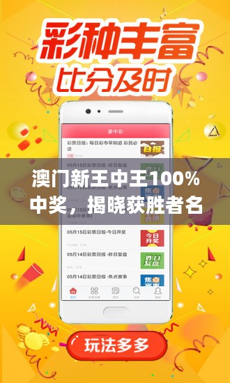澳门王中王100%正确,澳门王中王，揭秘100%正确的奥秘